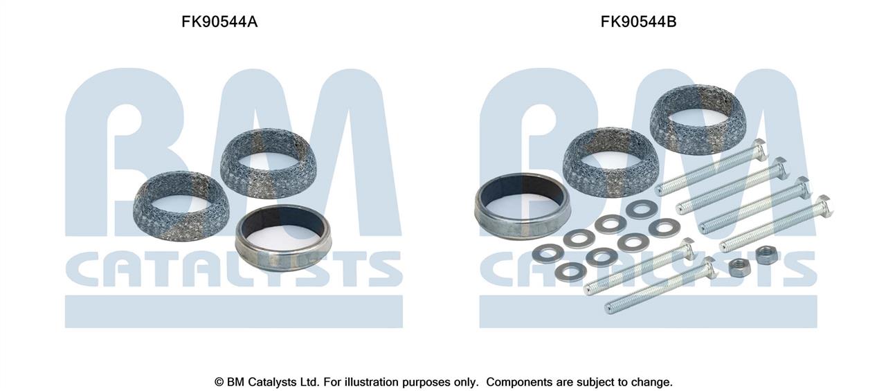 BM Catalysts FK90544 Mounting Kit, catalytic converter FK90544: Buy near me at 2407.PL in Poland at an Affordable price!