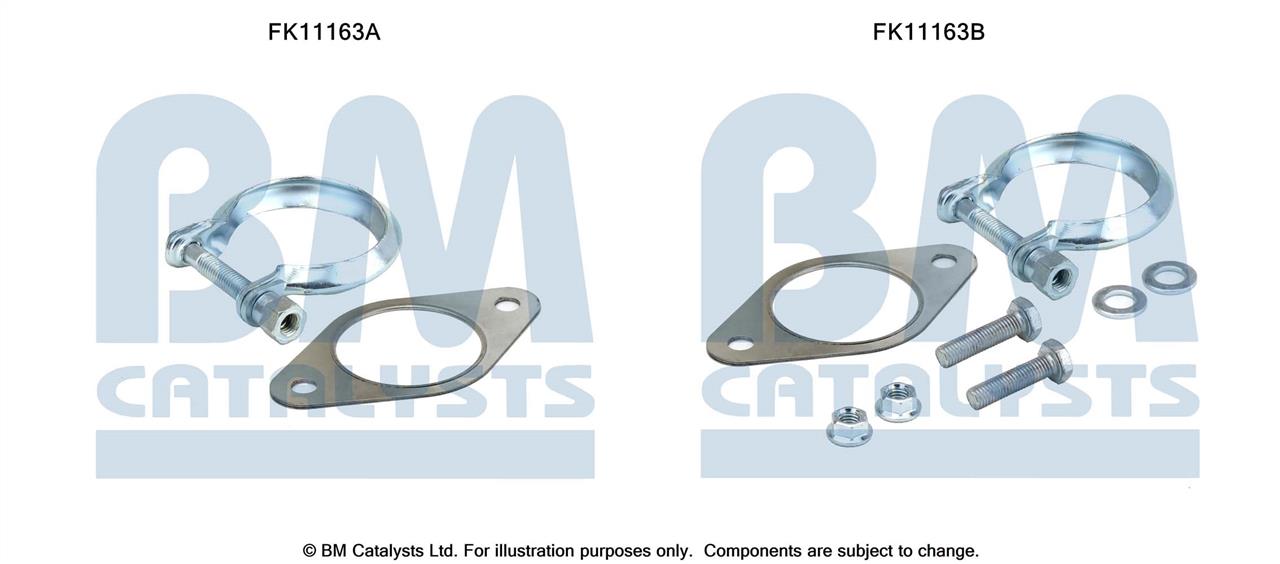 BM Catalysts FK11163 Mounting kit FK11163: Buy near me in Poland at 2407.PL - Good price!