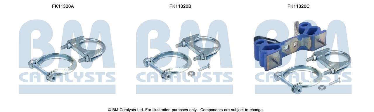 BM Catalysts FK11320 Монтажный комплект FK11320: Отличная цена - Купить в Польше на 2407.PL!