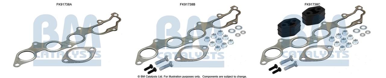 BM Catalysts FK91738 Монтажний комплект FK91738: Купити у Польщі - Добра ціна на 2407.PL!