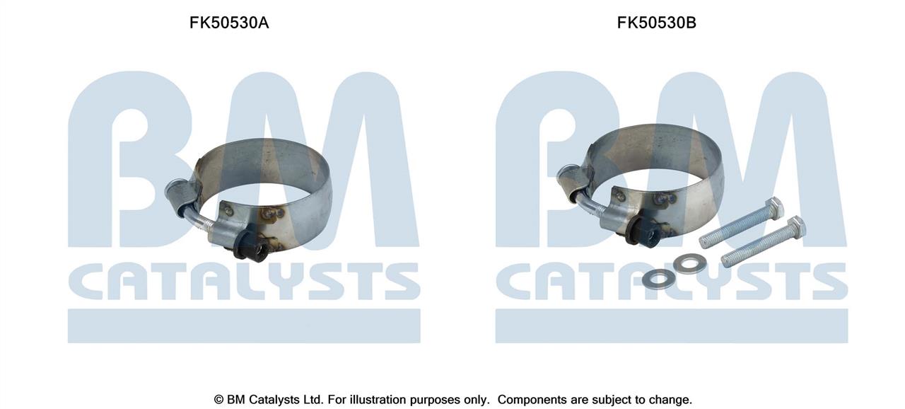 BM Catalysts FK50530 Montagesatz für Auspuffanlagenhalter FK50530: Kaufen Sie zu einem guten Preis in Polen bei 2407.PL!