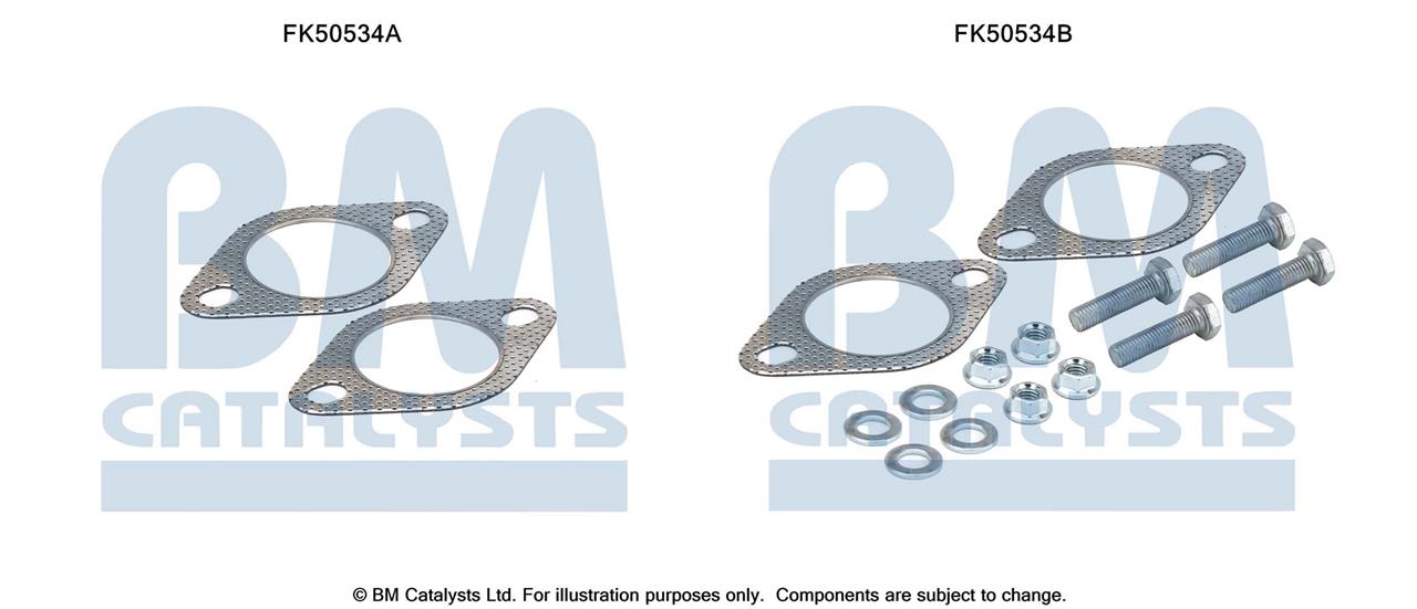 BM Catalysts FK50534 Mounting kit for exhaust system FK50534: Buy near me at 2407.PL in Poland at an Affordable price!