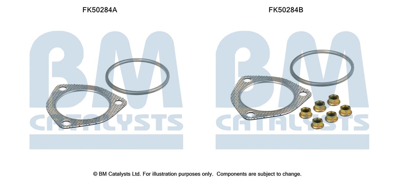 BM Catalysts FK50284 Mounting kit for exhaust system FK50284: Buy near me in Poland at 2407.PL - Good price!