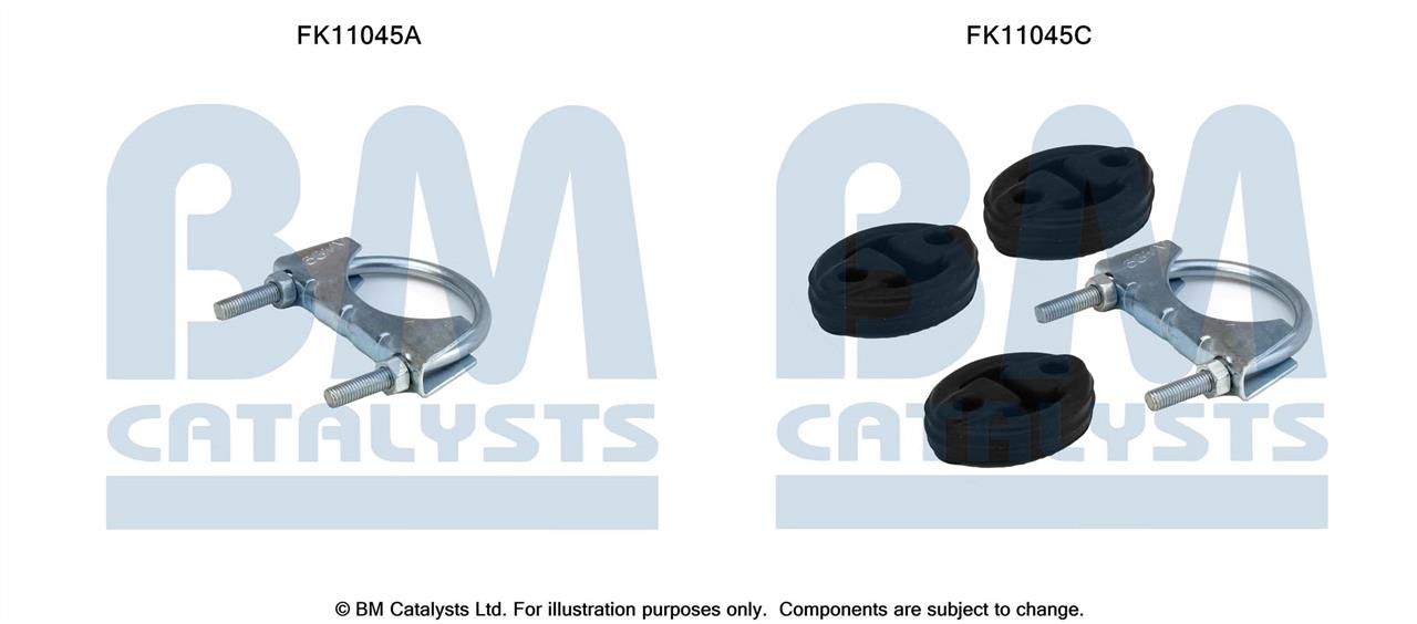 BM Catalysts FK11045 Diesel particulate filter DPF FK11045: Buy near me at 2407.PL in Poland at an Affordable price!
