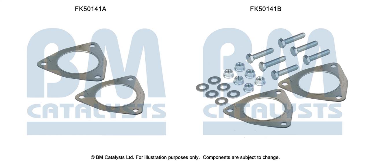 BM Catalysts FK50141 Mounting kit for exhaust system FK50141: Buy near me in Poland at 2407.PL - Good price!