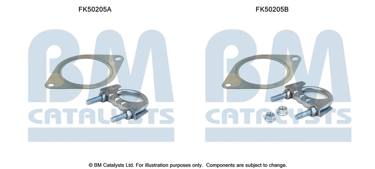 BM Catalysts FK50205 Montagesatz für Auspuffanlagenhalter FK50205: Bestellen Sie in Polen zu einem guten Preis bei 2407.PL!