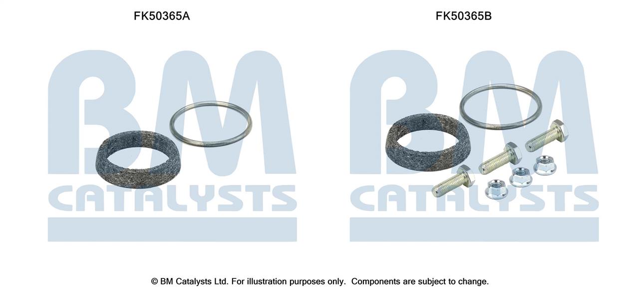 BM Catalysts FK50365 Комплект монтажный крепежей выхлопной системы FK50365: Отличная цена - Купить в Польше на 2407.PL!