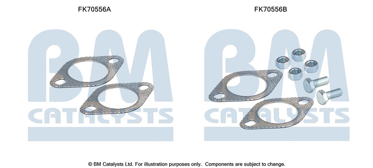 BM Catalysts FK70556 Mounting kit for exhaust system FK70556: Buy near me in Poland at 2407.PL - Good price!