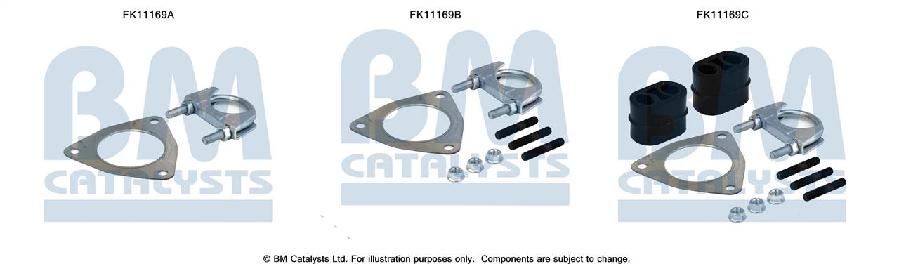 BM Catalysts FK11169 Фильтр сажевый DPF FK11169: Отличная цена - Купить в Польше на 2407.PL!