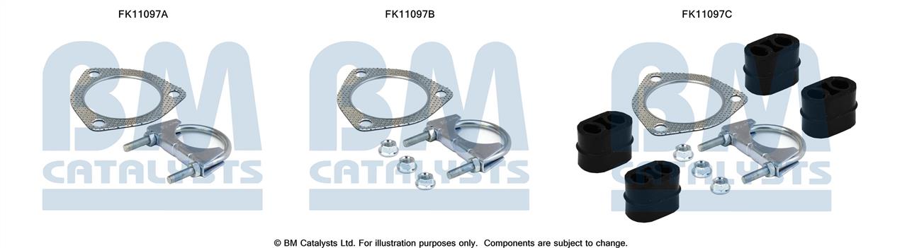 BM Catalysts FK11097 Diesel particulate filter DPF FK11097: Buy near me in Poland at 2407.PL - Good price!