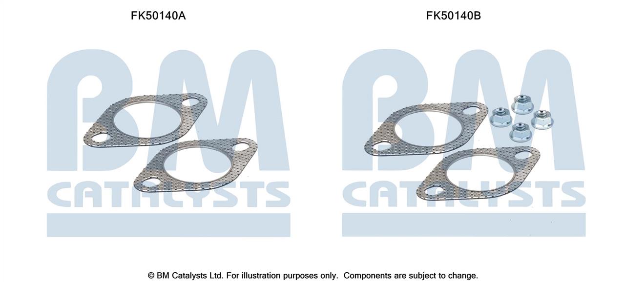 BM Catalysts FK50140 Montagesatz für Auspuffanlagenhalter FK50140: Kaufen Sie zu einem guten Preis in Polen bei 2407.PL!