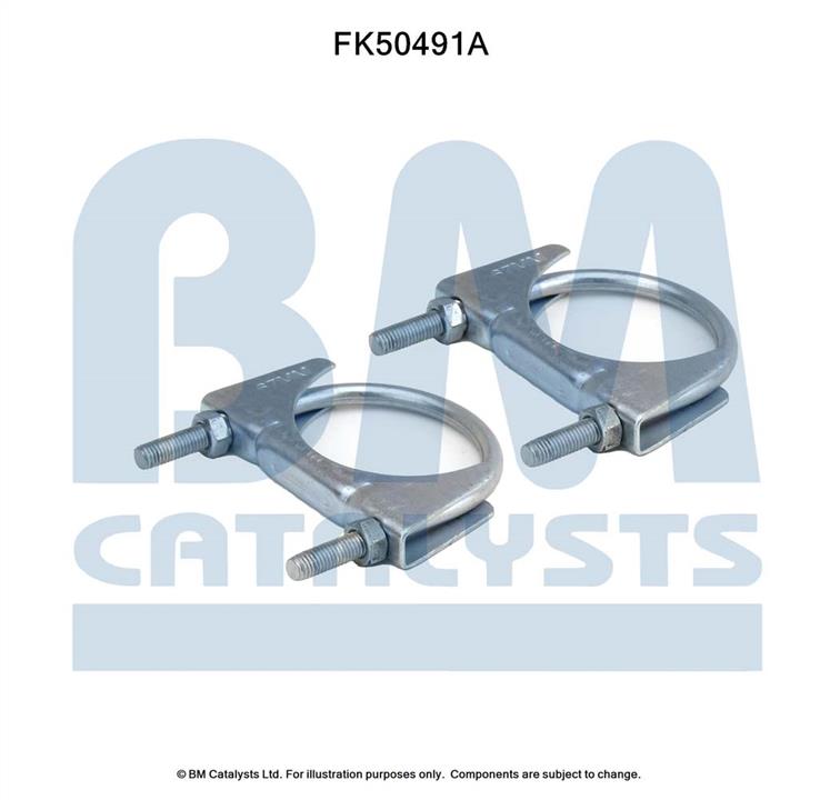 BM Catalysts FK50491 Комплект монтажний кріплень вихлопної системи FK50491: Приваблива ціна - Купити у Польщі на 2407.PL!