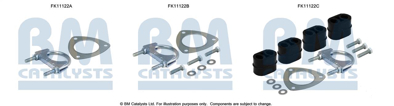 BM Catalysts FK11122 Dieselpartikelfilter DPF FK11122: Kaufen Sie zu einem guten Preis in Polen bei 2407.PL!