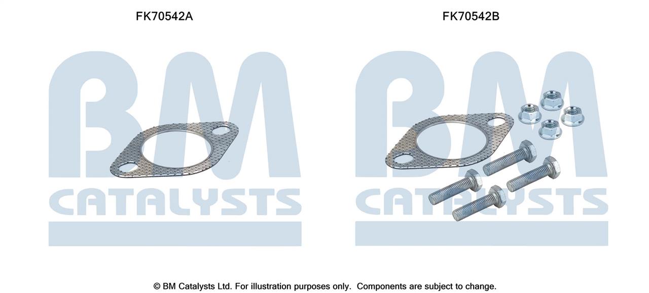 BM Catalysts FK70542 Mounting kit for exhaust system FK70542: Buy near me in Poland at 2407.PL - Good price!