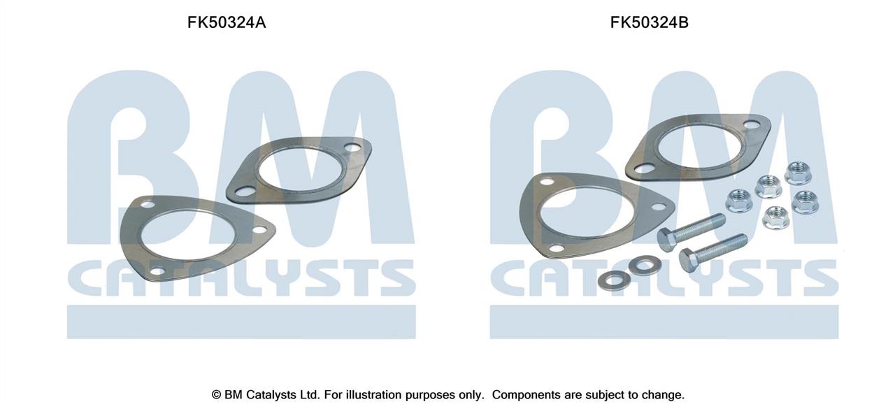 BM Catalysts FK50324 Montagesatz für Auspuffanlagenhalter FK50324: Kaufen Sie zu einem guten Preis in Polen bei 2407.PL!