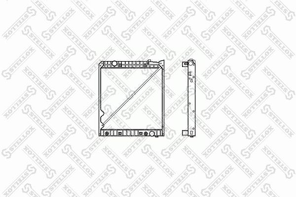 Stellox 81-03308-SX Radiator, engine cooling 8103308SX: Buy near me in Poland at 2407.PL - Good price!