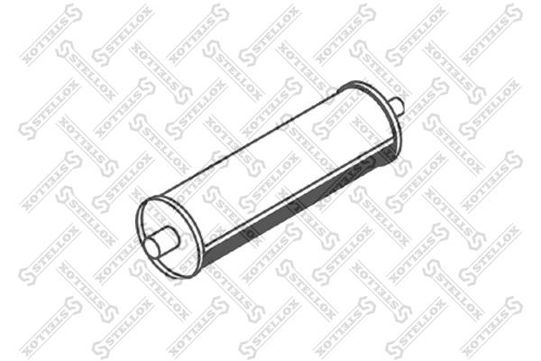 Stellox 82-03030-SX Middle-/End Silencer 8203030SX: Buy near me in Poland at 2407.PL - Good price!