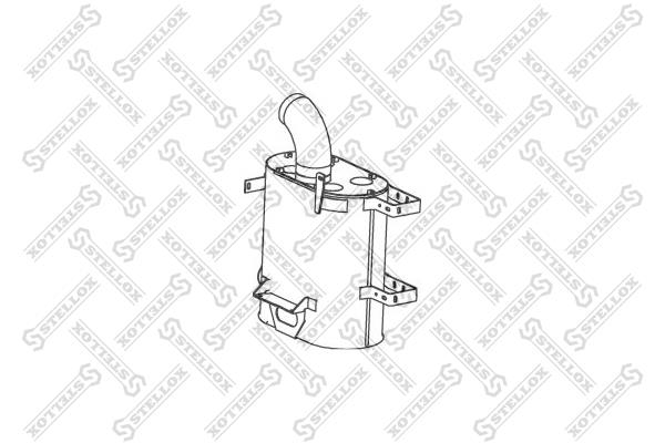 Stellox 82-03095-SX Central silencer 8203095SX: Buy near me in Poland at 2407.PL - Good price!