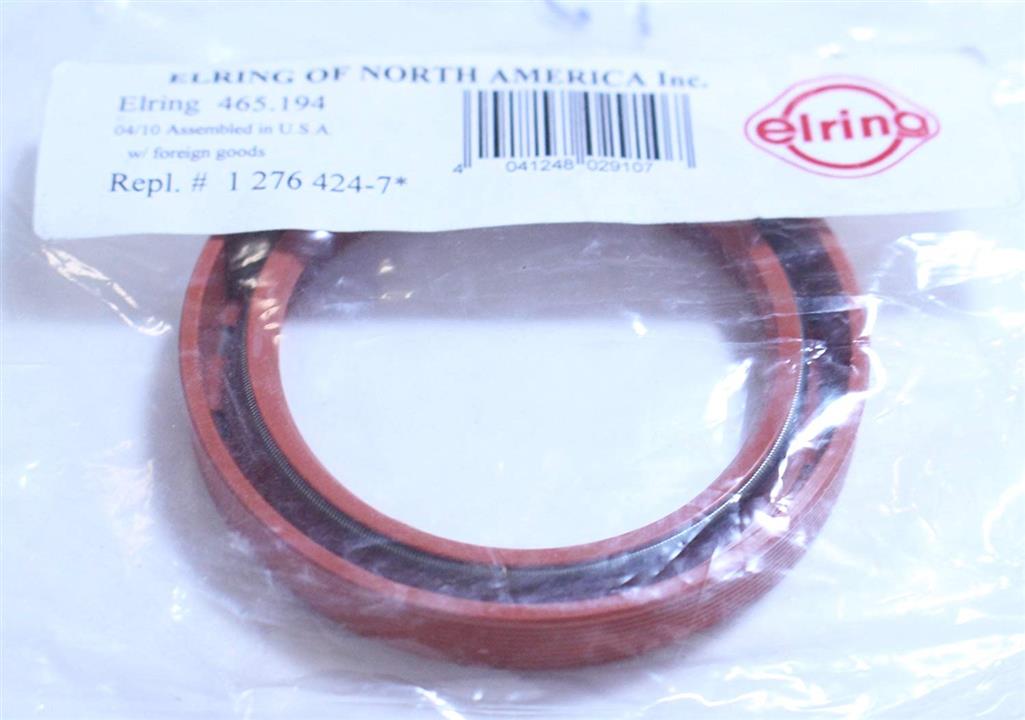 Elring 465.194 Oil seal crankshaft front 465194: Buy near me in Poland at 2407.PL - Good price!