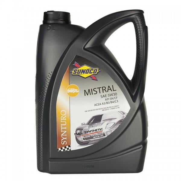 Sunoco MS23005 Engine oil Sunoco Synturo Mistral 5W-30, 5L MS23005: Buy near me at 2407.PL in Poland at an Affordable price!