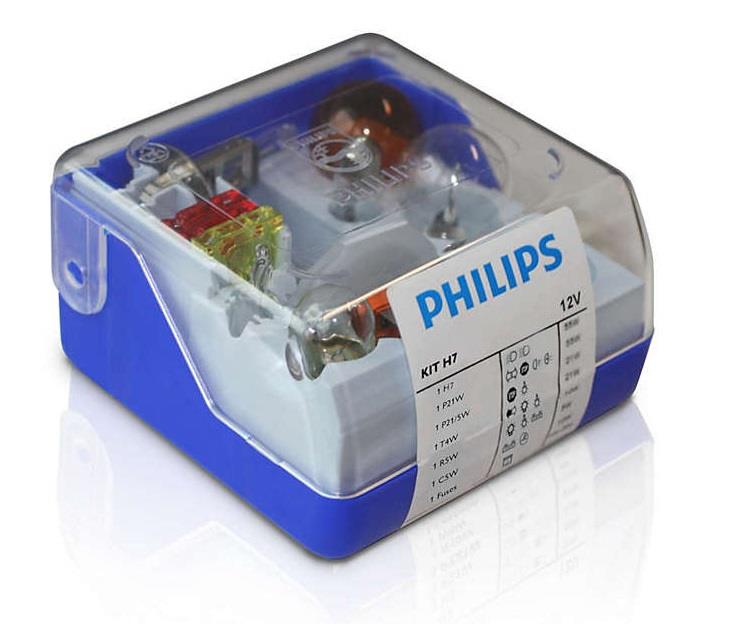 Philips 55007SKKM Spare lamp kit Philips Single Kit H7 12V 55007SKKM: Buy near me in Poland at 2407.PL - Good price!