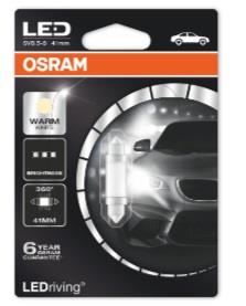 Osram 6499WW 01B Lampa LED Osram LEDriving WarmWhite Festoon 41 12V SV8,5 6499WW01B: Dobra cena w Polsce na 2407.PL - Kup Teraz!