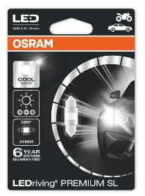 Osram 6497CW 01B Lampa LED Osram LEDriving CoolWhite Festoon 31 12V SV8,5 6497CW01B: Dobra cena w Polsce na 2407.PL - Kup Teraz!