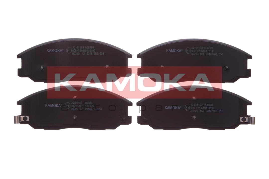Kamoka JQ101163 Front disc brake pads, set JQ101163: Buy near me in Poland at 2407.PL - Good price!