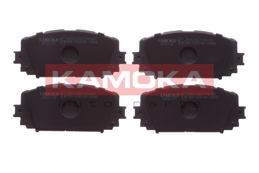 Kamoka JQ101173 Front disc brake pads, set JQ101173: Buy near me in Poland at 2407.PL - Good price!