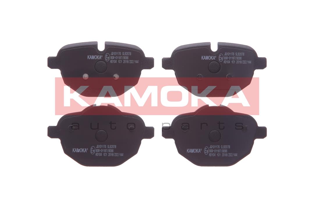 Kamoka JQ101176 Rear disc brake pads, set JQ101176: Buy near me in Poland at 2407.PL - Good price!