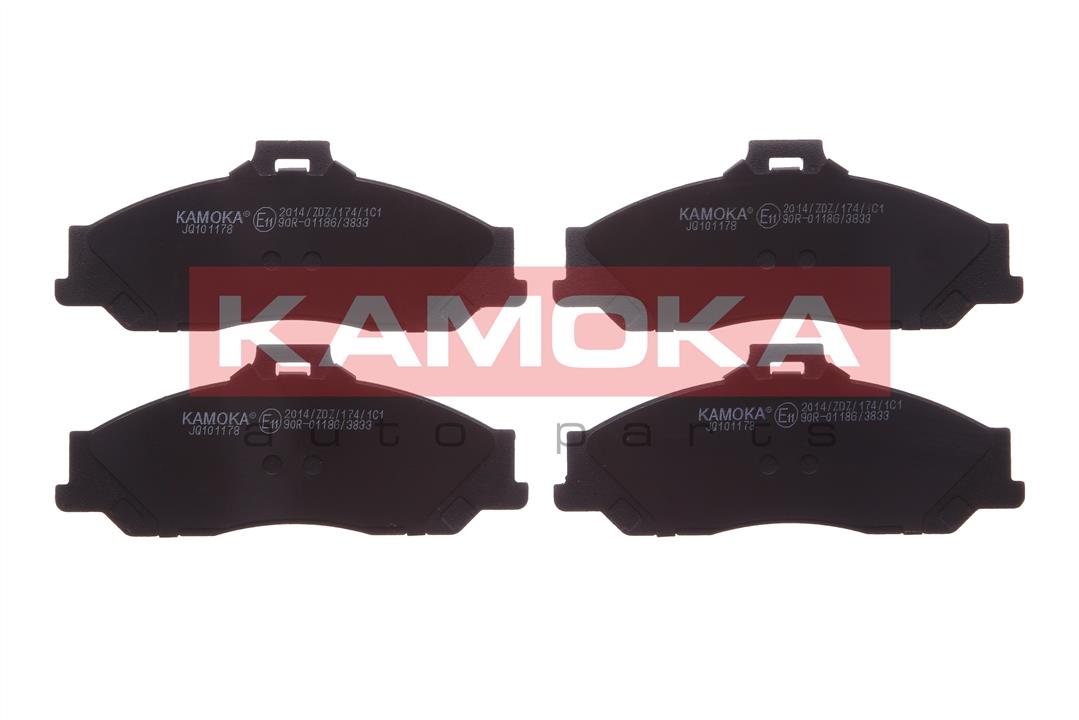 Kamoka JQ101178 Brake Pad Set, disc brake JQ101178: Buy near me in Poland at 2407.PL - Good price!