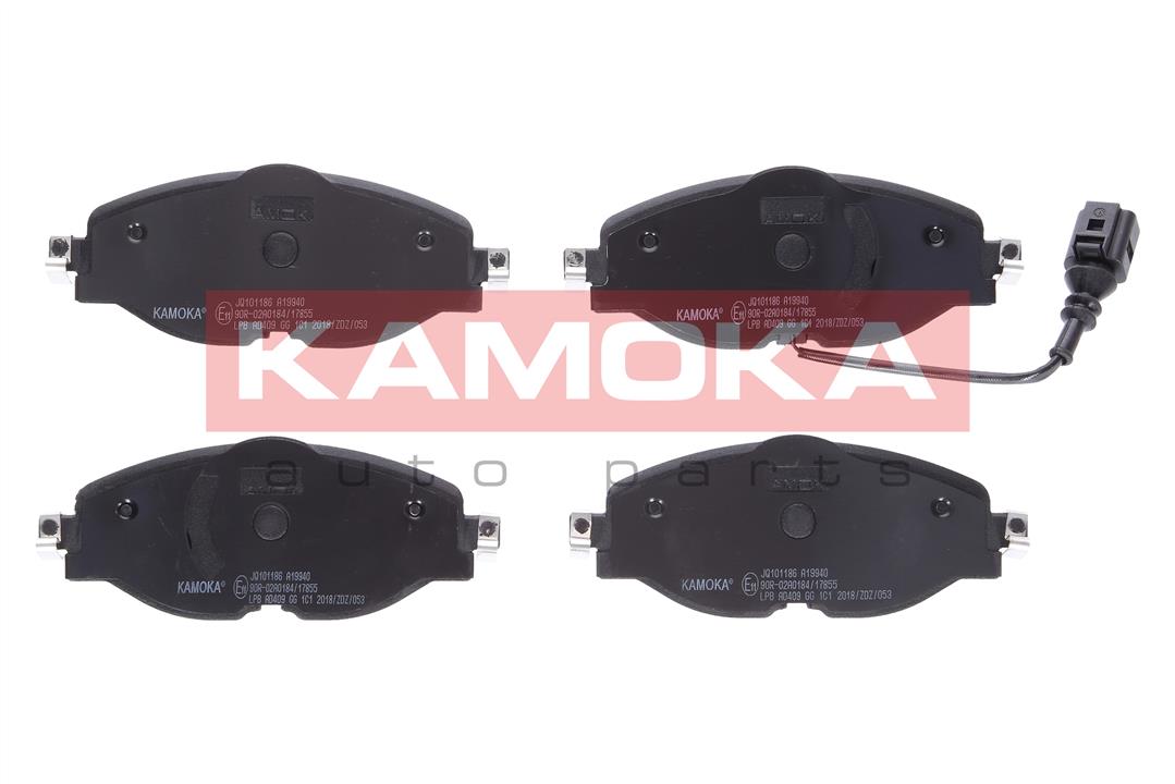 Kamoka JQ101186 Front disc brake pads, set JQ101186: Buy near me in Poland at 2407.PL - Good price!