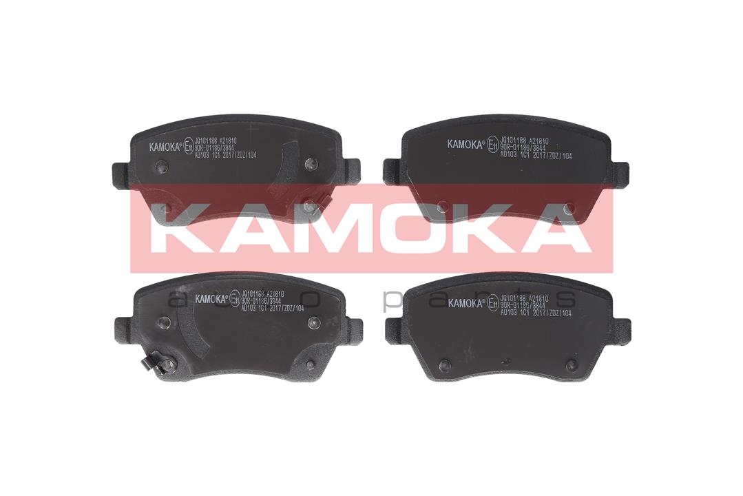 Kamoka JQ101188 Front disc brake pads, set JQ101188: Buy near me in Poland at 2407.PL - Good price!