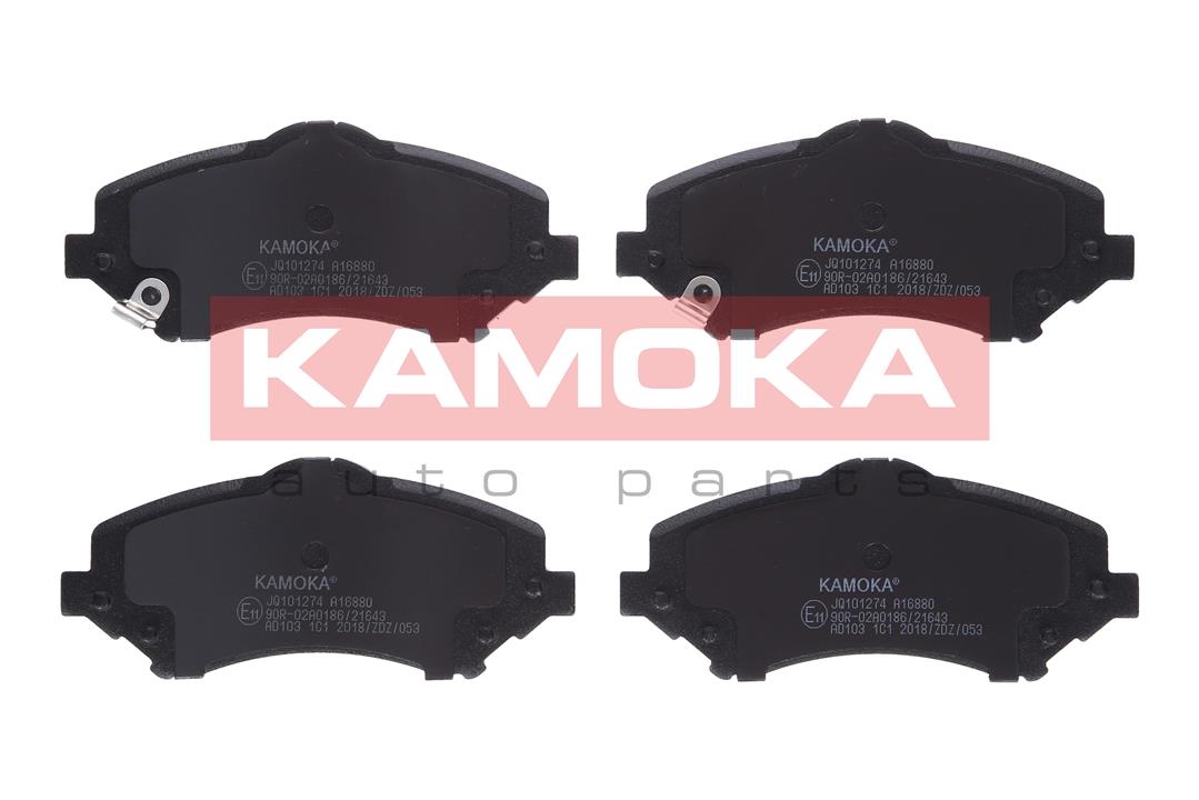 Kamoka JQ101274 Front disc brake pads, set JQ101274: Buy near me in Poland at 2407.PL - Good price!