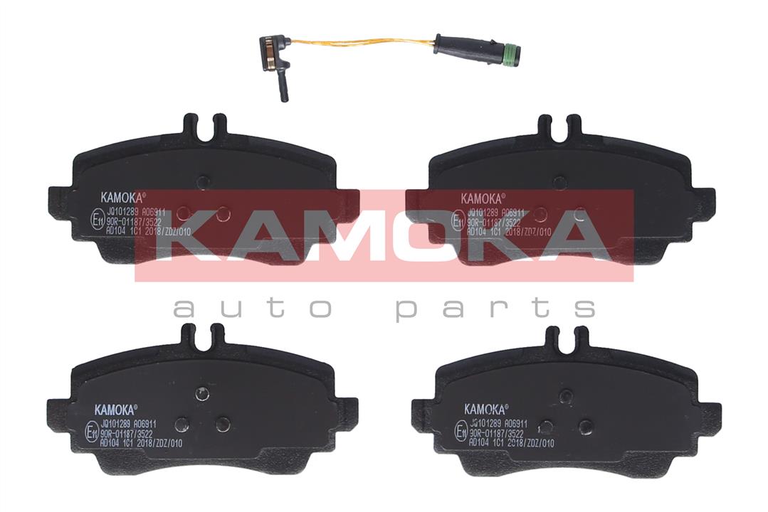 Kamoka JQ101289 Brake Pad Set, disc brake JQ101289: Buy near me in Poland at 2407.PL - Good price!