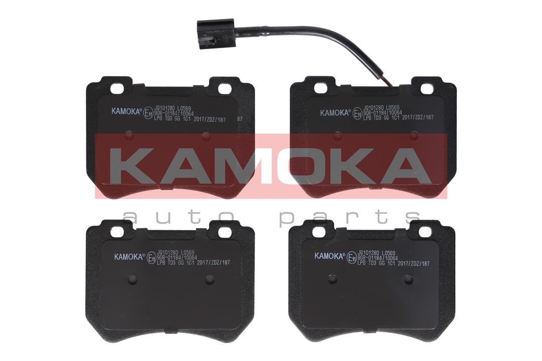 Kamoka JQ101280 Front disc brake pads, set JQ101280: Buy near me in Poland at 2407.PL - Good price!