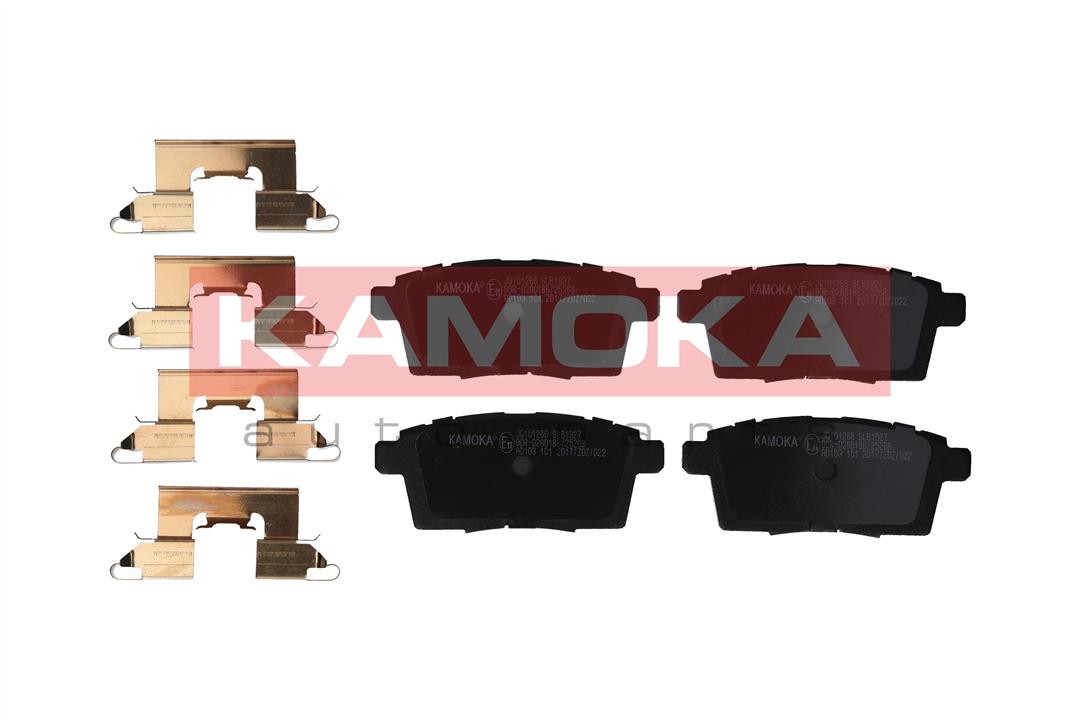 Kamoka JQ101266 Rear disc brake pads, set JQ101266: Buy near me in Poland at 2407.PL - Good price!