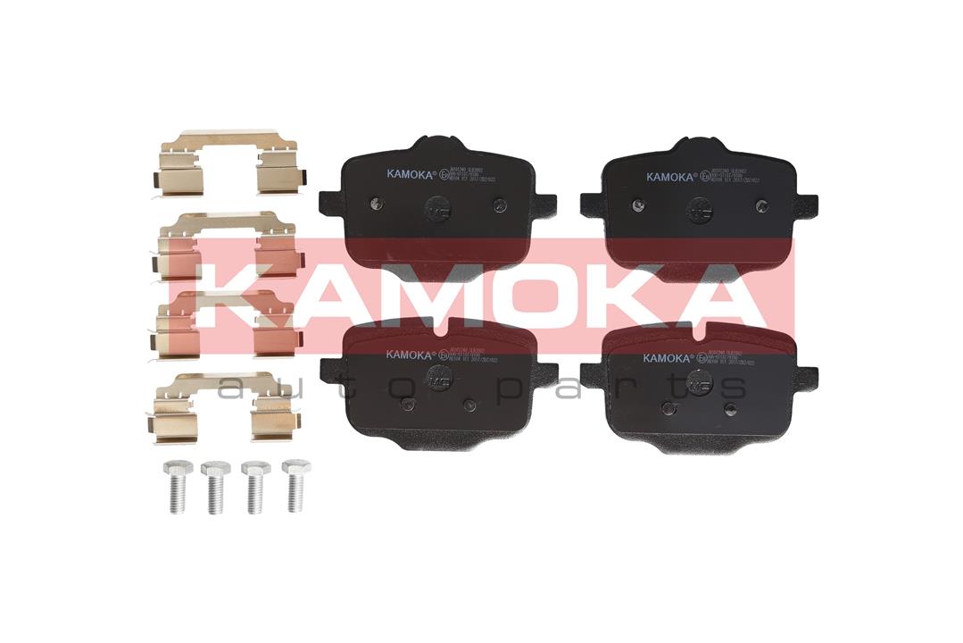 Kamoka JQ101240 Rear disc brake pads, set JQ101240: Buy near me in Poland at 2407.PL - Good price!