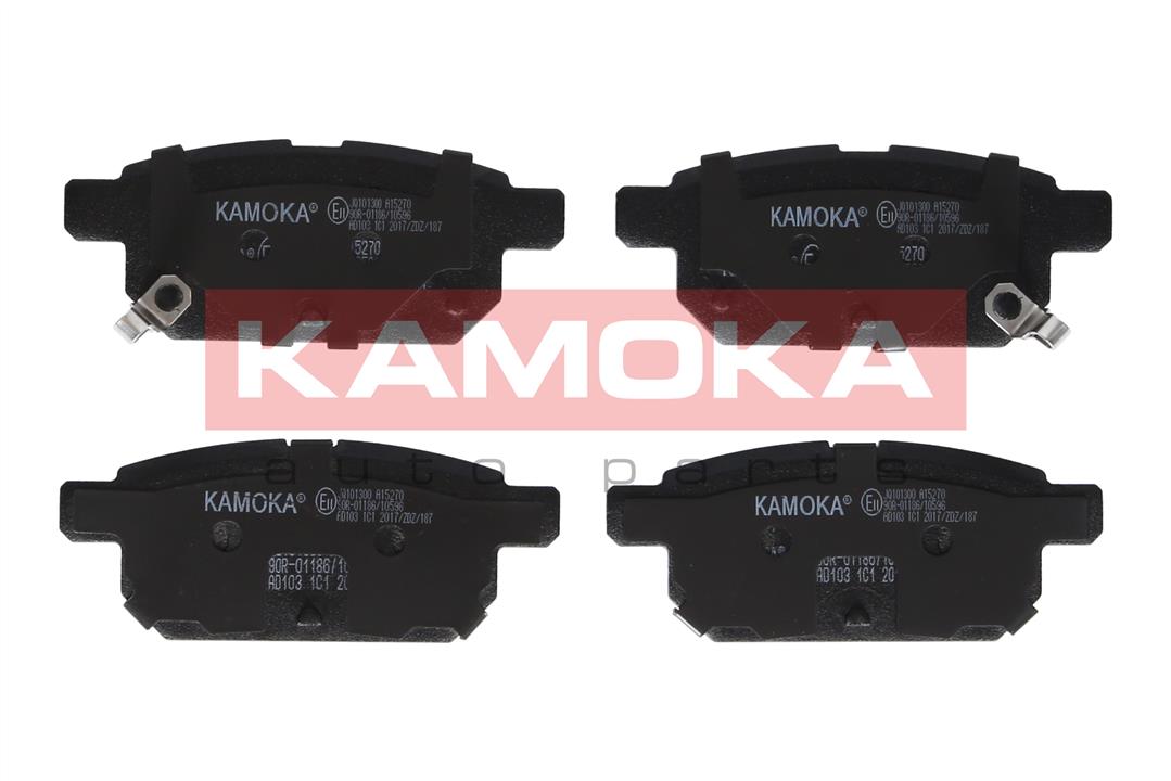 Kamoka JQ101300 Rear disc brake pads, set JQ101300: Buy near me in Poland at 2407.PL - Good price!