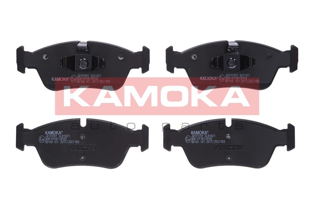 Kamoka JQ101291 Front disc brake pads, set JQ101291: Buy near me in Poland at 2407.PL - Good price!