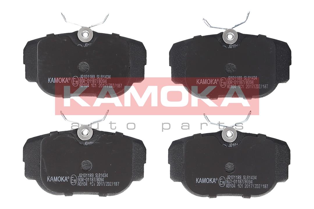 Kamoka JQ101189 Тормозные колодки дисковые задние, комплект JQ101189: Отличная цена - Купить в Польше на 2407.PL!