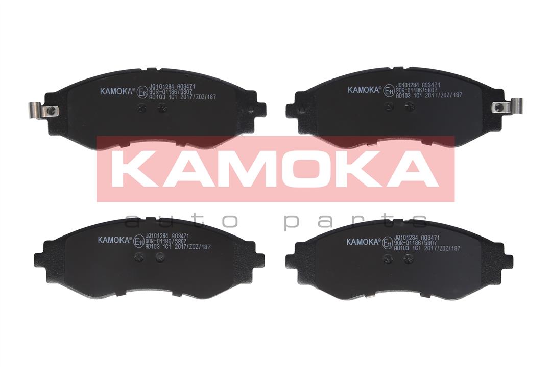 Kamoka JQ101284 Front disc brake pads, set JQ101284: Buy near me in Poland at 2407.PL - Good price!