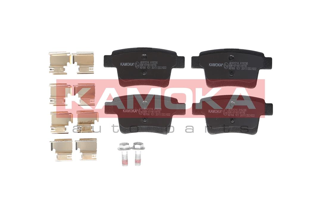 Kamoka JQ101214 Rear disc brake pads, set JQ101214: Buy near me in Poland at 2407.PL - Good price!