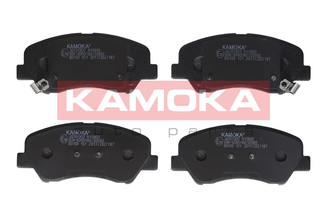 Kamoka JQ101302 Front disc brake pads, set JQ101302: Buy near me in Poland at 2407.PL - Good price!