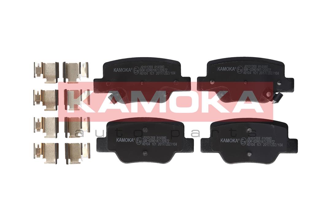 Kamoka JQ101269 Rear disc brake pads, set JQ101269: Buy near me in Poland at 2407.PL - Good price!
