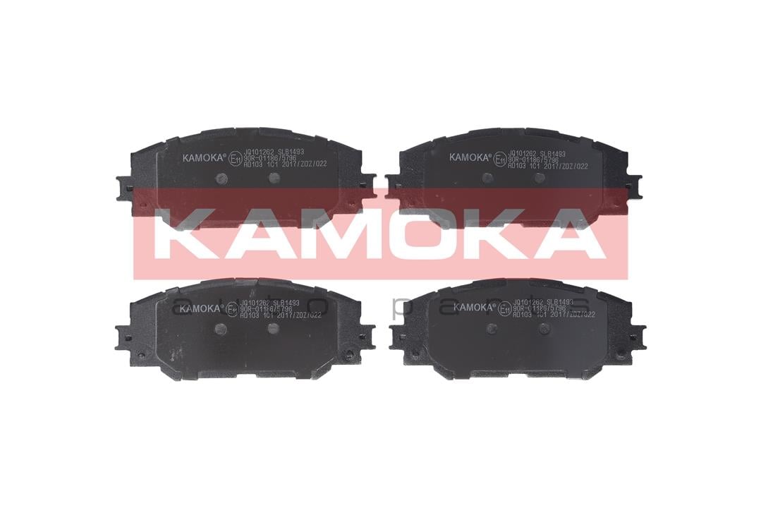 Kamoka JQ101262 Гальмівні колодки передні, комплект JQ101262: Приваблива ціна - Купити у Польщі на 2407.PL!