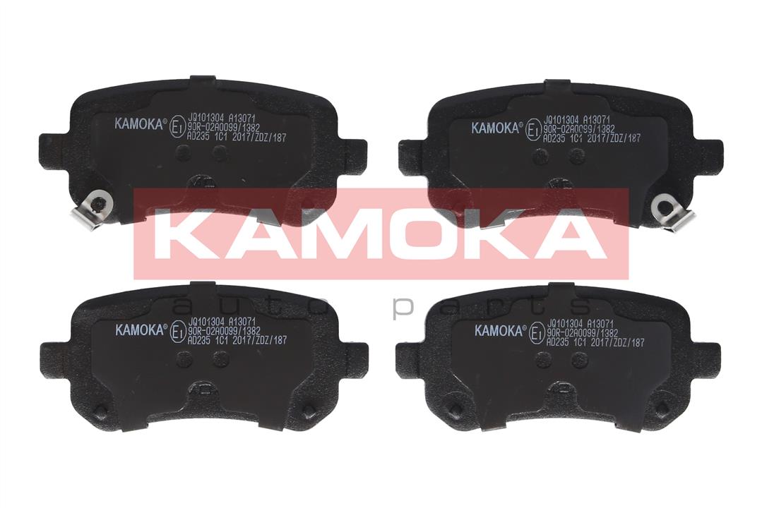Kamoka JQ101304 Rear disc brake pads, set JQ101304: Buy near me in Poland at 2407.PL - Good price!