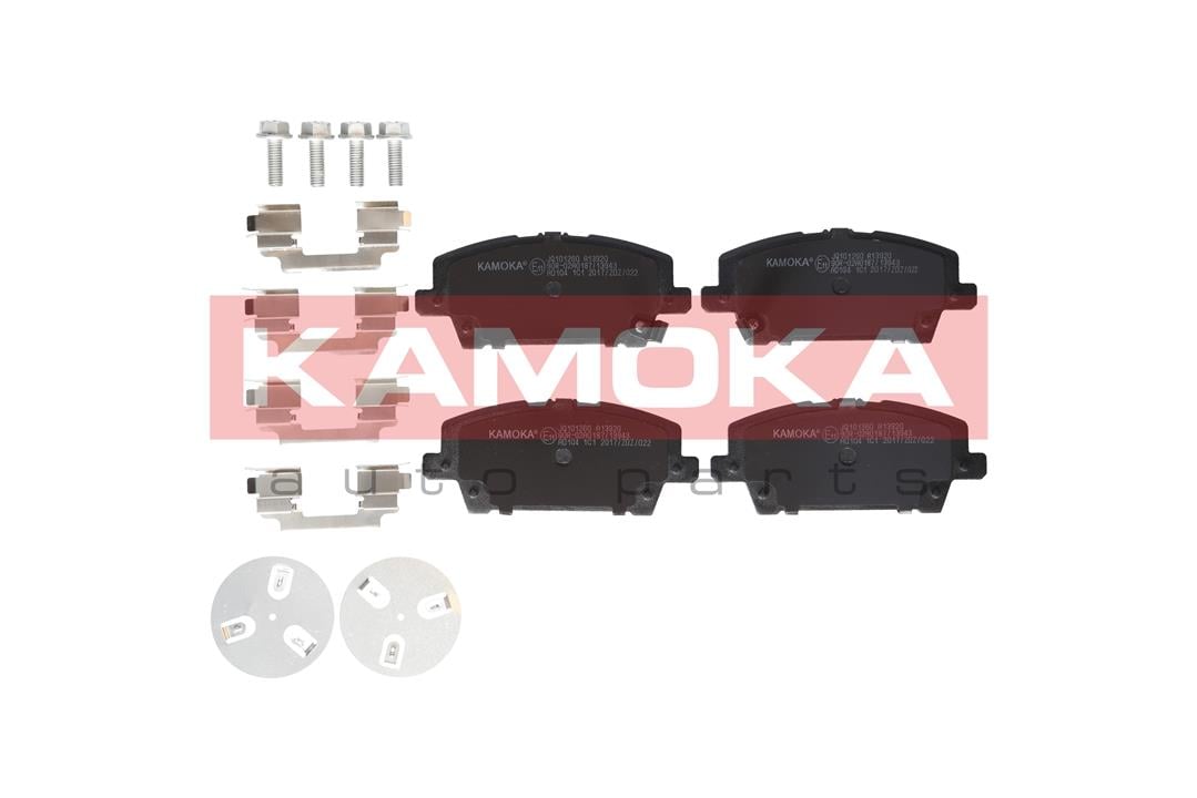 Kamoka JQ101260 Front disc brake pads, set JQ101260: Buy near me in Poland at 2407.PL - Good price!