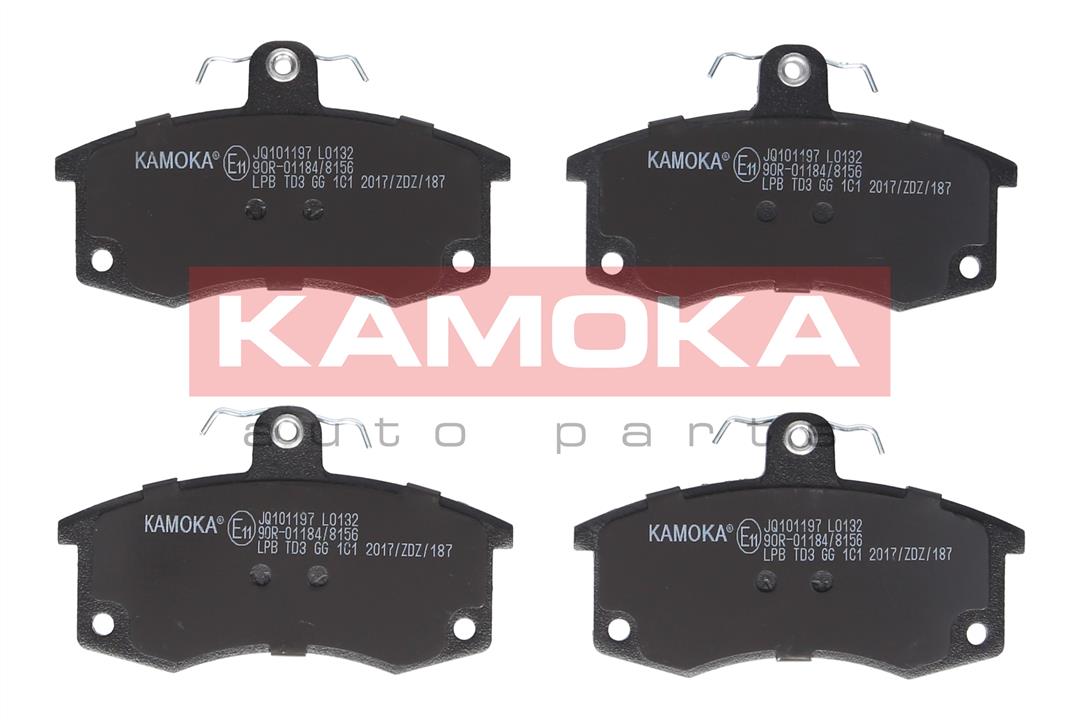 Kamoka JQ101197 Brake Pad Set, disc brake JQ101197: Buy near me at 2407.PL in Poland at an Affordable price!