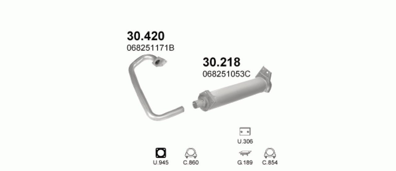 Polmostrow 30.218 End Silencer 30218: Buy near me in Poland at 2407.PL - Good price!